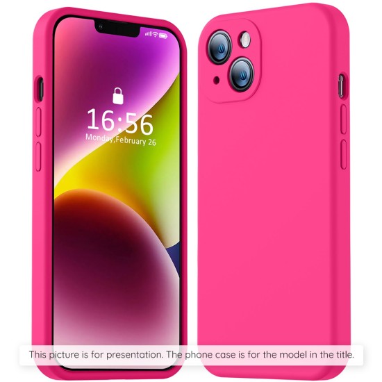 Husa pentru iPhone 15 Plus - Techsuit SoftFlex MagSafe - Hot Pink Husa pentru iPhone 15 Plus - Techsuit SoftFlex MagSafe - Hot Pink