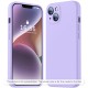 Husa pentru iPhone 15 Plus - Techsuit SoftFlex MagSafe - Light Purple Husa pentru iPhone 15 Plus - Techsuit SoftFlex MagSafe - Light Purple