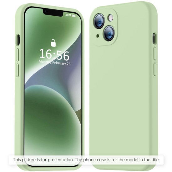 Husa pentru iPhone 15 Plus - Techsuit SoftFlex MagSafe - Mint Green Husa pentru iPhone 15 Plus - Techsuit SoftFlex MagSafe - Mint Green