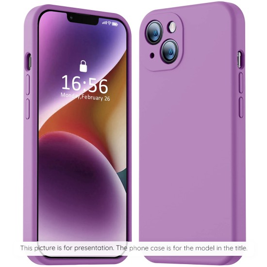 Husa pentru iPhone 15 Plus - Techsuit SoftFlex MagSafe - Purple Husa pentru iPhone 15 Plus - Techsuit SoftFlex MagSafe - Purple