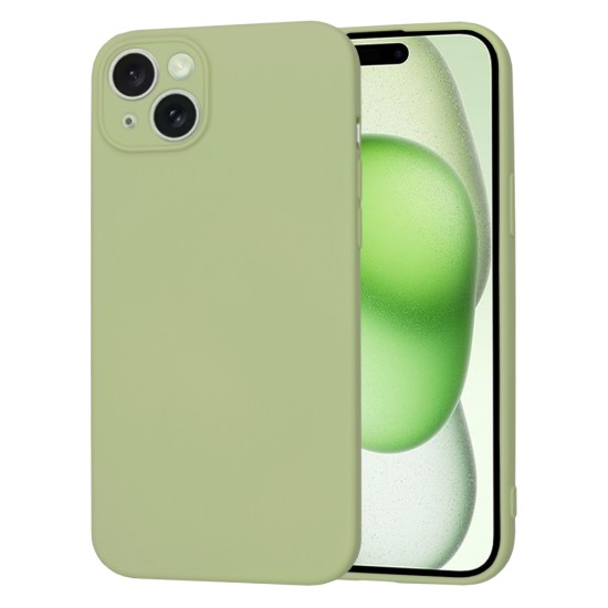 Husa pentru iPhone 15 Plus - Techsuit SoftFlex - Matcha Husa pentru iPhone 15 Plus - Techsuit SoftFlex - Matcha