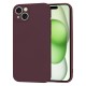 Husa pentru iPhone 15 Plus - Techsuit SoftFlex - Plum Red Husa pentru iPhone 15 Plus - Techsuit SoftFlex - Plum Red