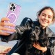 Husa pentru iPhone 15 Plus - Techsuit Sparkly Glitter MagSafe - Magenta Husa pentru iPhone 15 Plus - Techsuit Sparkly Glitter MagSafe - Magenta