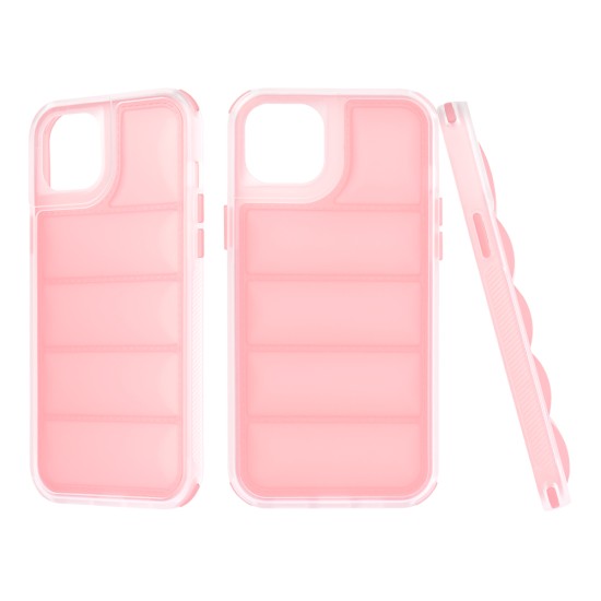 Husa pentru iPhone 15 Plus - Techsuit Wave Shield - Pink Husa pentru iPhone 15 Plus - Techsuit Wave Shield - Pink