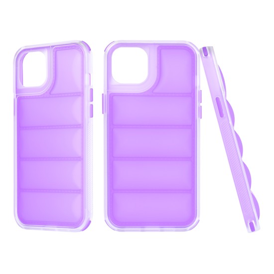 Husa pentru iPhone 15 Plus - Techsuit Wave Shield - Violet Husa pentru iPhone 15 Plus - Techsuit Wave Shield - Violet
