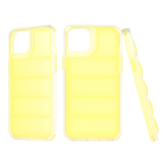 Husa pentru iPhone 15 Plus - Techsuit Wave Shield - Yellow Husa pentru iPhone 15 Plus - Techsuit Wave Shield - Yellow