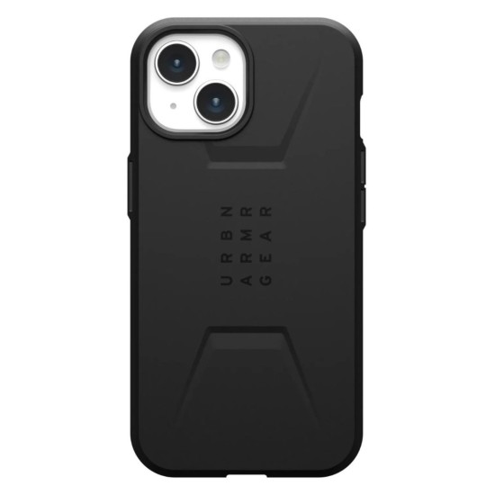 Husa pentru iPhone 15 Plus - UAG Civilian MagSafe - Black Husa pentru iPhone 15 Plus - UAG Civilian MagSafe - Black