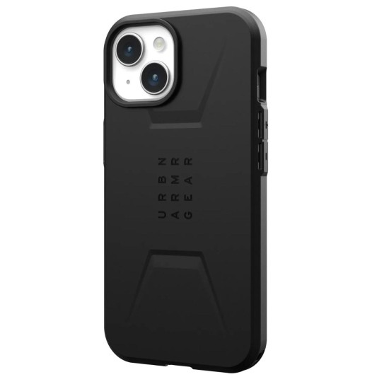 Husa pentru iPhone 15 Plus - UAG Civilian MagSafe - Black Husa pentru iPhone 15 Plus - UAG Civilian MagSafe - Black