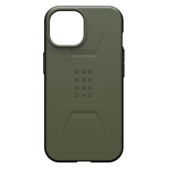Husa pentru iPhone 15 Plus - UAG Civilian MagSafe - Olive Drab Husa pentru iPhone 15 Plus - UAG Civilian MagSafe - Olive Drab
