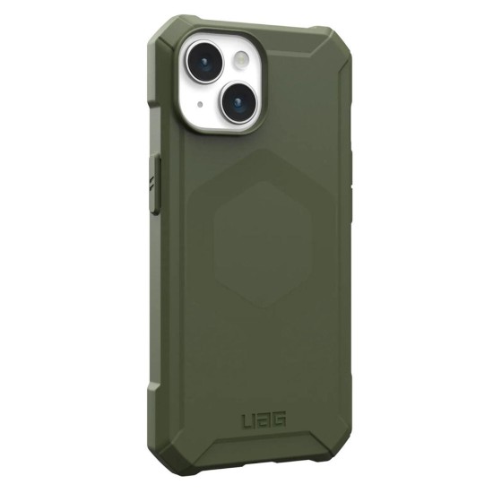 Husa pentru iPhone 15 Plus - UAG Essential Armor MagSafe - Olive Drab Husa pentru iPhone 15 Plus - UAG Essential Armor MagSafe - Olive Drab