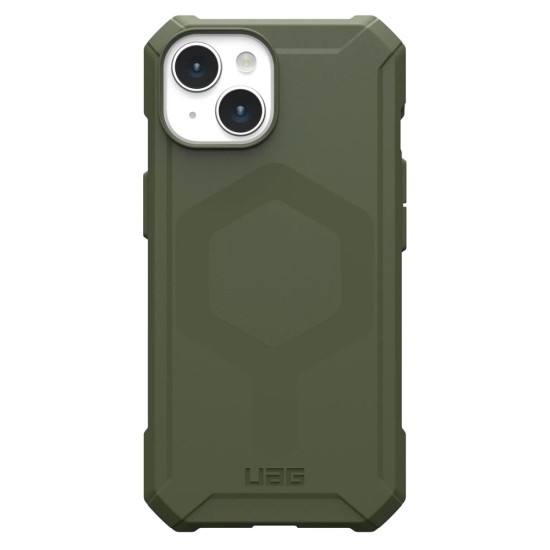 Husa pentru iPhone 15 Plus - UAG Essential Armor MagSafe - Olive Drab Husa pentru iPhone 15 Plus - UAG Essential Armor MagSafe - Olive Drab