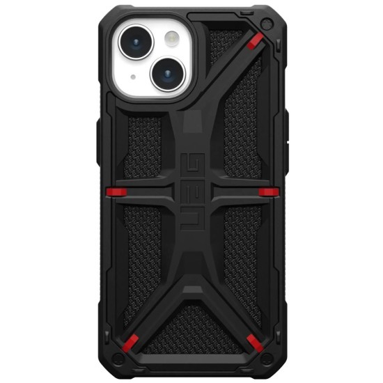 Husa pentru iPhone 15 Plus - UAG Monarch - Kevlar Black Husa pentru iPhone 15 Plus - UAG Monarch - Kevlar Black