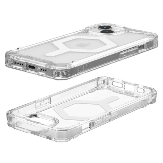 Husa pentru iPhone 15 Plus - UAG Plyo MagSafe - Ice Silver Husa pentru iPhone 15 Plus - UAG Plyo MagSafe - Ice Silver