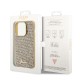 Husa pentru iPhone 15 Pro - Disco Metal Script (GUHCP15LPMSDGSD) - Gold