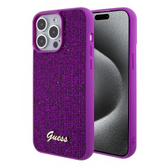 Husa pentru iPhone 15 Pro - Disco Metal Script (GUHCP15LPMSDGSF) - Fuchsia Husa pentru iPhone 15 Pro - Disco Metal Script (GUHCP15LPMSDGSF) - Fuchsia