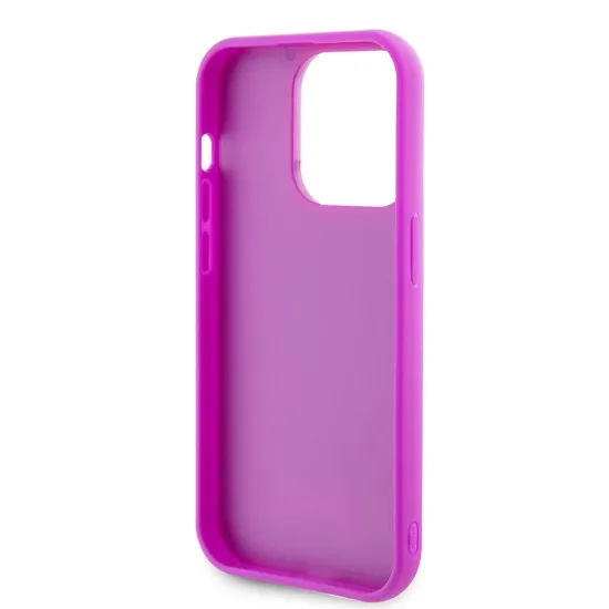 Husa pentru iPhone 15 Pro - Disco Metal Script (GUHCP15LPMSDGSF) - Fuchsia Husa pentru iPhone 15 Pro - Disco Metal Script (GUHCP15LPMSDGSF) - Fuchsia