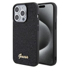 Husa pentru iPhone 15 Pro - Disco Metal Script (GUHCP15LPMSDGSK) - Black Husa pentru iPhone 15 Pro - Disco Metal Script (GUHCP15LPMSDGSK) - Black