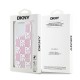 Husa pentru iPhone 15 Pro - DKNY Hardcase Liquid Glitter Multilogo (DKHCP15LLCPEPP) - Pink