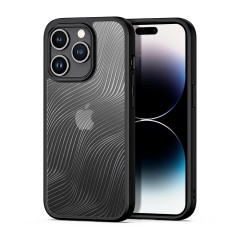 Husa pentru iPhone 15 Pro - Dux Ducis Aimo Series - Black Husa pentru iPhone 15 Pro - Dux Ducis Aimo Series - Black