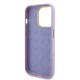 Husa pentru iPhone 15 Pro - Guess Glitter Glossy Script (GUHCP15LPGMCSL) - Light Purple