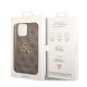 Husa pentru iPhone 15 Pro - Guess Hardcase 4G Big Metal Logo - Brown