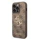 Husa pentru iPhone 15 Pro - Guess Hardcase 4G Big Metal Logo - Brown