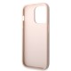 Husa pentru iPhone 15 Pro - Guess Hardcase 4G Big Metal Logo (GUHCP15L4GMGPI) - Pink