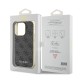 Husa pentru iPhone 15 Pro - Guess Hardcase 4G Charms Collection (GUHCP15LGF4GGR) - Grey