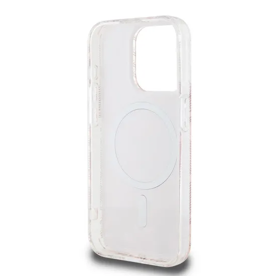 Husa pentru iPhone 15 Pro - Guess IML GCube MagSafe (GUHMP15LHGCUSTGP) - Pink Husa pentru iPhone 15 Pro - Guess IML GCube MagSafe (GUHMP15LHGCUSTGP) - Pink