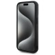 Husa pentru iPhone 15 Pro - Karl Lagerfeld 3D Design (KLHCP15L3DRKSDLK) - Rubber Signature