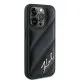 Husa pentru iPhone 15 Pro - Karl Lagerfeld Diagonal Quilted Script (KLHCP15LPQDSMGK) - Black Husa pentru iPhone 15 Pro - Karl Lagerfeld Diagonal Quilted Script (KLHCP15LPQDSMGK) - Black