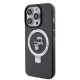 Husa pentru iPhone 15 Pro - Karl Lagerfeld Hardcase Ring Stand Magsafe (KLHMP15LHMRSKCK) - Karl&Choupette