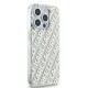 Husa pentru iPhone 15 Pro - Karl Lagerfeld IML Luxury (KLHCP15LHKDPNSK) - Mono KL Pattern&Cord