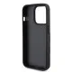 Husa pentru iPhone 15 Pro - Karl Lagerfeld Saffiano Cardslots and Stand (KLHCP15LSAKCNSCK) - Monogram Choupette Husa pentru iPhone 15 Pro - Karl Lagerfeld Saffiano Cardslots and Stand (KLHCP15LSAKCNSCK) - Monogram Choupette