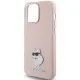Husa pentru iPhone 15 Pro - Karl Lagerfeld Silicone (KLHCP15LSMHCNPP) - Pink Choupette Metal Pin Husa pentru iPhone 15 Pro - Karl Lagerfeld Silicone (KLHCP15LSMHCNPP) - Pink Choupette Metal Pin
