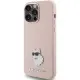 Husa pentru iPhone 15 Pro - Karl Lagerfeld Silicone (KLHCP15LSMHCNPP) - Pink Choupette Metal Pin Husa pentru iPhone 15 Pro - Karl Lagerfeld Silicone (KLHCP15LSMHCNPP) - Pink Choupette Metal Pin