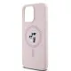 Husa pentru iPhone 15 Pro - Karl Lagerfeld Silicone MagSafe (KLHMP15LSCMKCRHP) - Pink Karl&Choupette Husa pentru iPhone 15 Pro - Karl Lagerfeld Silicone MagSafe (KLHMP15LSCMKCRHP) - Pink Karl&Choupette