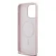 Husa pentru iPhone 15 Pro - Karl Lagerfeld Silicone MagSafe (KLHMP15LSCMKCRHP) - Pink Karl&Choupette Husa pentru iPhone 15 Pro - Karl Lagerfeld Silicone MagSafe (KLHMP15LSCMKCRHP) - Pink Karl&Choupette
