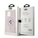 Husa pentru iPhone 15 Pro - Karl Lagerfeld Silicone MagSafe (KLHMP15LSCMKCRHP) - Pink Karl&Choupette Husa pentru iPhone 15 Pro - Karl Lagerfeld Silicone MagSafe (KLHMP15LSCMKCRHP) - Pink Karl&Choupette
