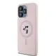Husa pentru iPhone 15 Pro - Karl Lagerfeld Silicone MagSafe (KLHMP15LSCMKCRHP) - Pink Karl&Choupette Husa pentru iPhone 15 Pro - Karl Lagerfeld Silicone MagSafe (KLHMP15LSCMKCRHP) - Pink Karl&Choupette