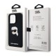 Husa pentru iPhone 15 Pro - Karl Lagerfeld Silicone MagSafe (KLHMP15LSKHPPLK) - Karl`s Head Husa pentru iPhone 15 Pro - Karl Lagerfeld Silicone MagSafe (KLHMP15LSKHPPLK) - Karl`s Head