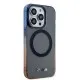 Husa pentru iPhone 15 Pro Max - BMW Hardcase Gradient Bumper MagSafe (BMHMP15XHTGE) - Grey