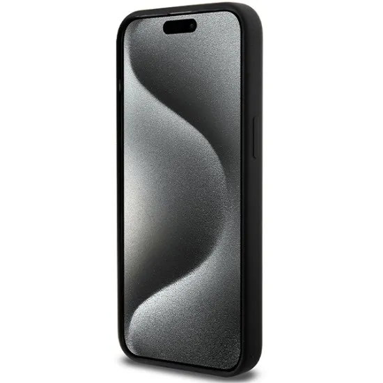 Husa pentru iPhone 15 Pro Max - BMW Hardcase M Silicone Pattern MagSafe (BMHMP15X22SMPK) - Black Husa pentru iPhone 15 Pro Max - BMW Hardcase M Silicone Pattern MagSafe (BMHMP15X22SMPK) - Black