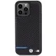 Husa pentru iPhone 15 Pro Max - BMW Leather Carbon (BMHCP15X22NBCK) - Black Husa pentru iPhone 15 Pro Max - BMW Leather Carbon (BMHCP15X22NBCK) - Black