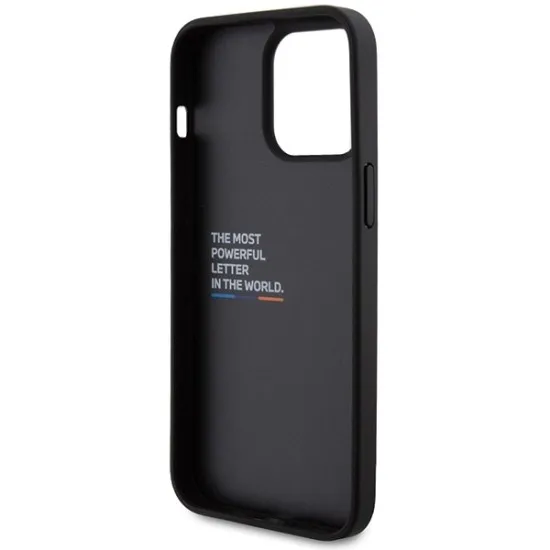Husa pentru iPhone 15 Pro Max - BMW Leather Carbon (BMHCP15X22NBCK) - Black Husa pentru iPhone 15 Pro Max - BMW Leather Carbon (BMHCP15X22NBCK) - Black