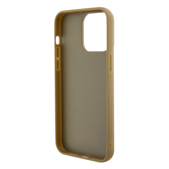 Husa pentru iPhone 15 Pro Max - Disco Metal Script (GUHCP15XPMSDGSD) - Gold