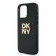 Husa pentru iPhone 15 Pro Max - DKNY Hardcase Wrist Strap Stock Logo (DKHCP15XPBSWSK) - Black