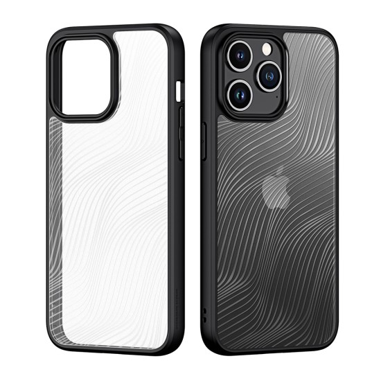 Husa pentru iPhone 15 Pro Max - Dux Ducis Aimo Series - Black