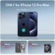 Husa pentru iPhone 15 Pro Max - ESR Air Armor - Clear Dark Blue