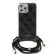 Husa pentru iPhone 15 Pro Max - Guess Crossbody Cord 4G Print (GUHCP15XHC4SEK) - Black Husa pentru iPhone 15 Pro Max - Guess Crossbody Cord 4G Print (GUHCP15XHC4SEK) - Black